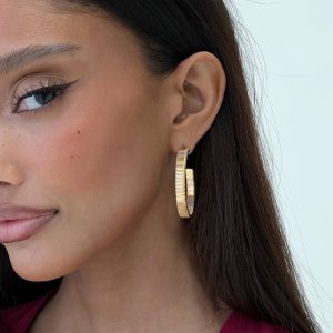 Love Is A Feeling Earrings Gold