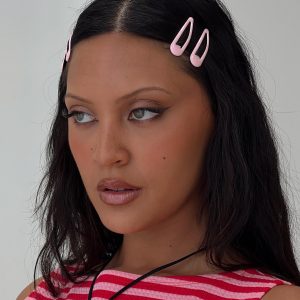 Felipe Hair Clip Pack Pink