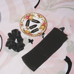 Self Care Hair Accessories Pack Black