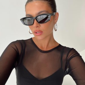 March Sunglasses Black