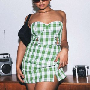 Natalia Mini Skirt Green