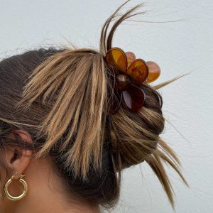 Sun Spirit Hair Clip Brown