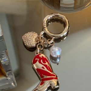 Such A Charmer Keyring Gold