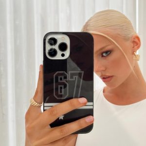 Momoa Iphone Case Black