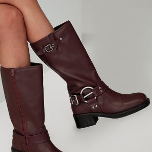 Therapy Sultan Boots Cherry