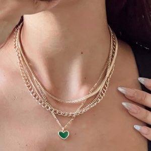 DeLuca Chain Necklace Gold