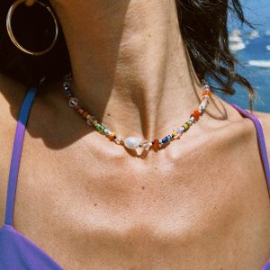 Totem Beaded Necklace Multi