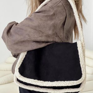 Baybay Sherling Bag Black / Cream