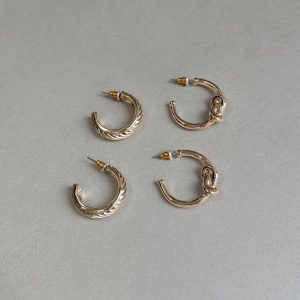 Moonshine Earring Set Gold