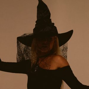 Future Flash Witch Hat Black
