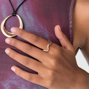Lune Ring Gold