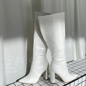Stamper Boots White