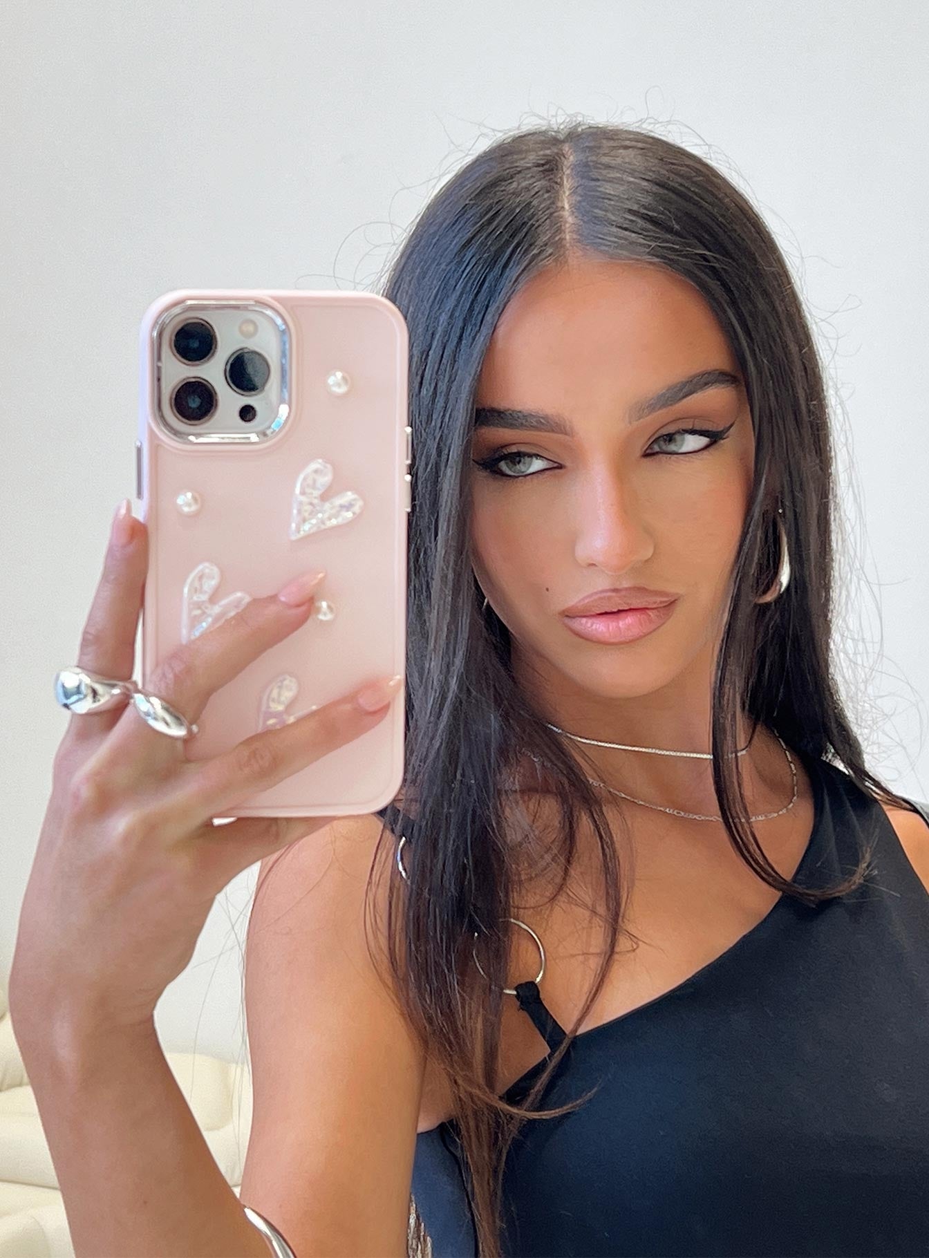 Monsoon iPhone Case Pink - Image 3