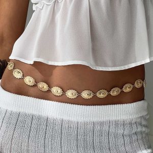 Sunder Chain Belt Gold