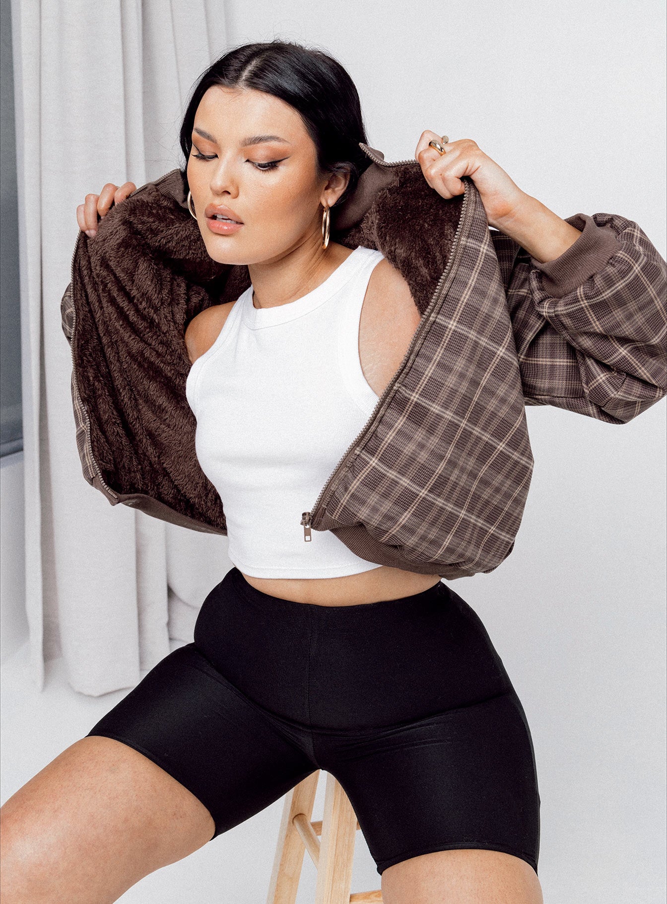 Soiree Jacket Brown - Image 3