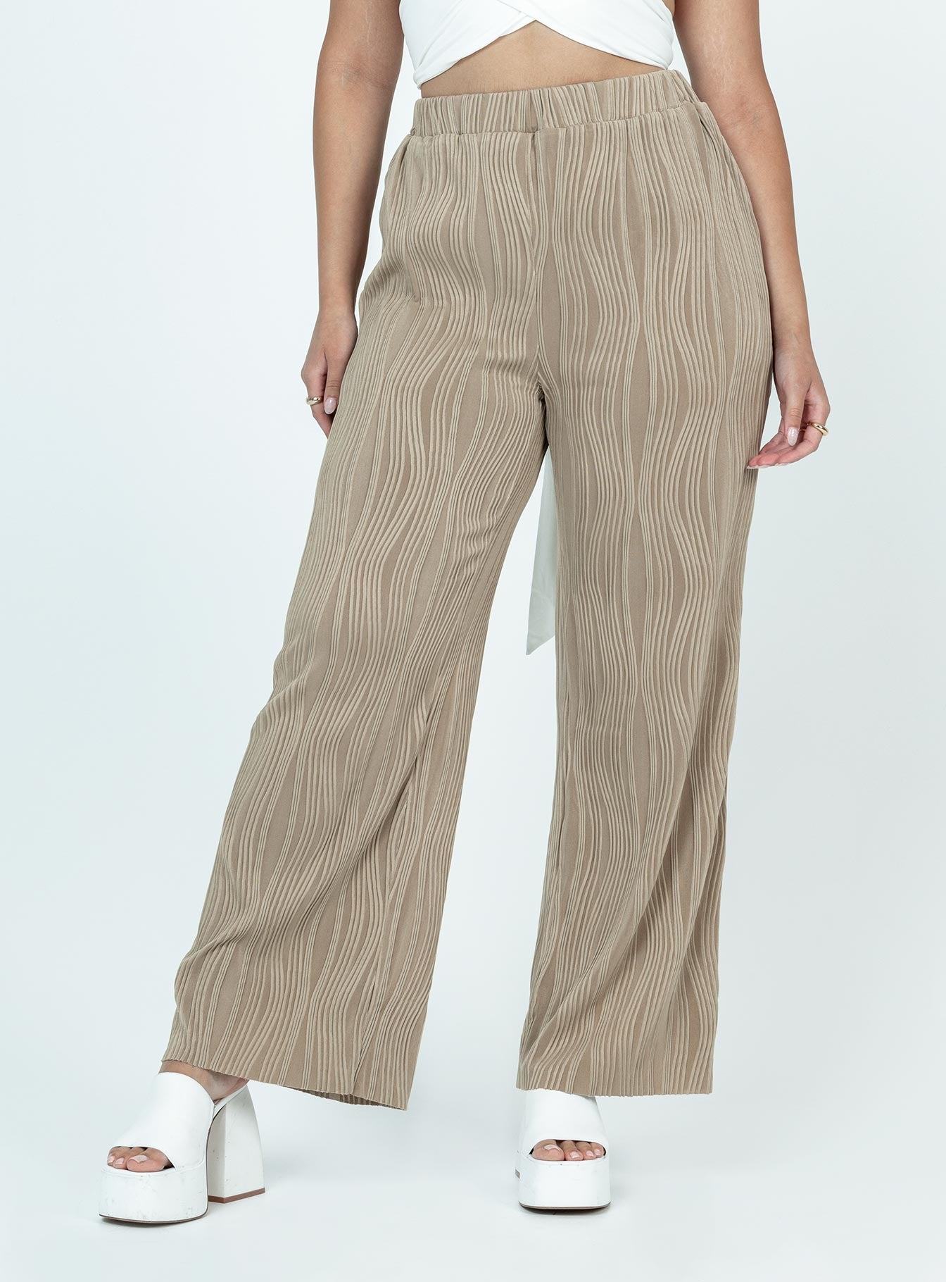 Bettina Pants Beige - Image 2