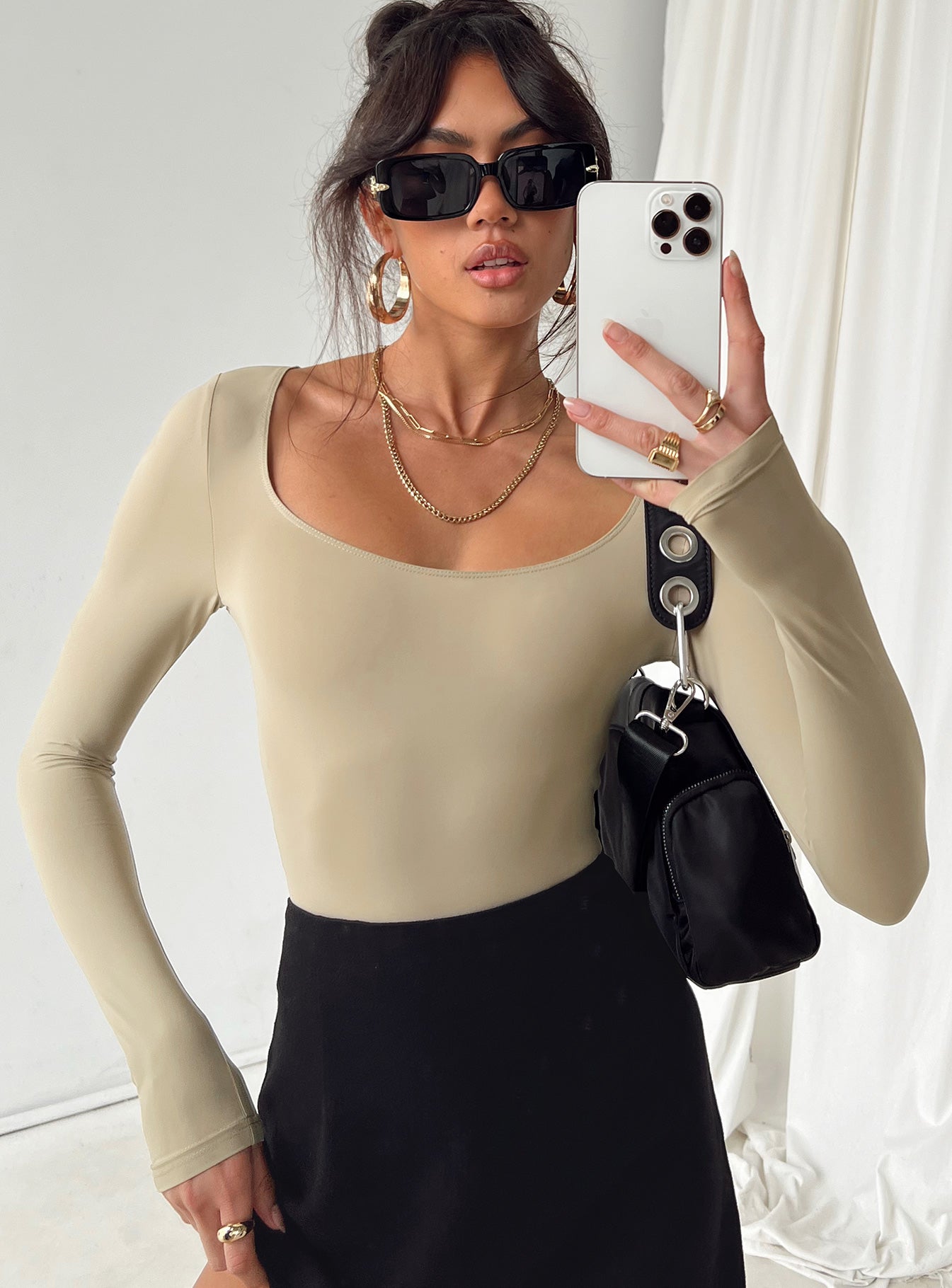 Mallard Bodysuit Brown Petite - Image 2