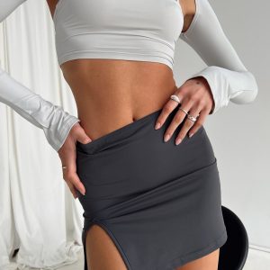 Lowell Mini Skirt Grey