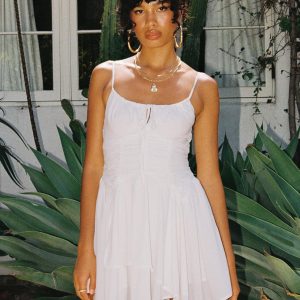 Barrett Mini Dress White