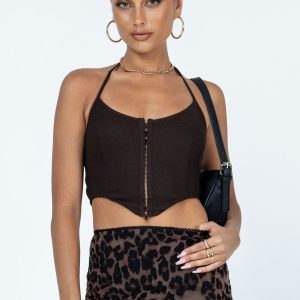 Kiera Top Brown