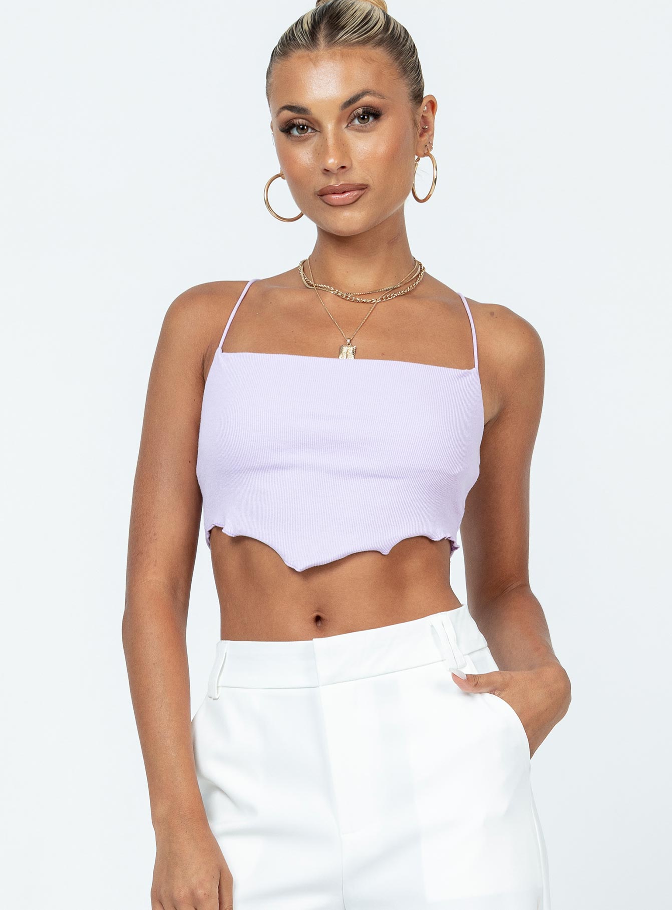 Jermel Top Lilac - Image 2