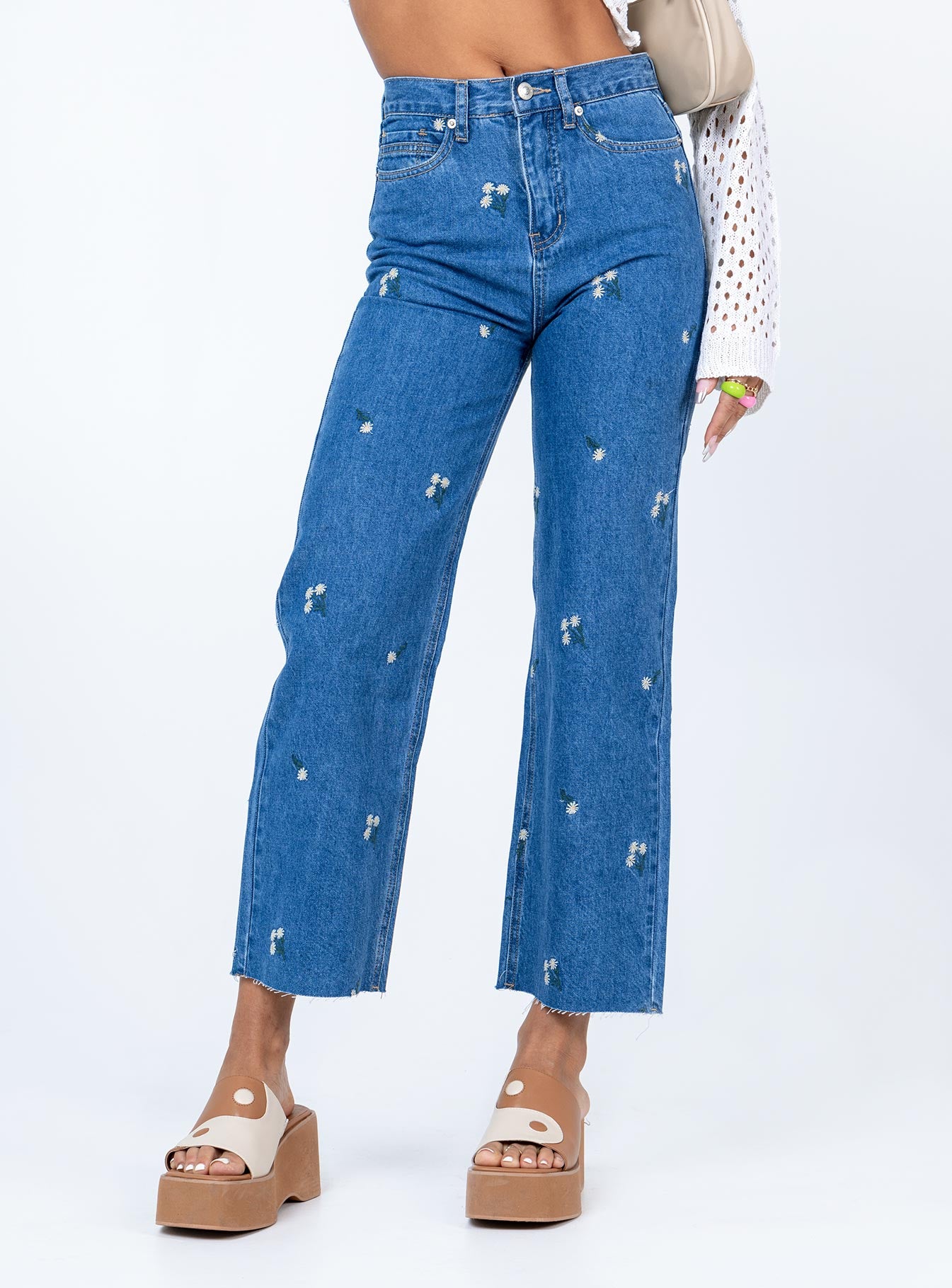 Zaire Mom Denim Jeans - Image 2