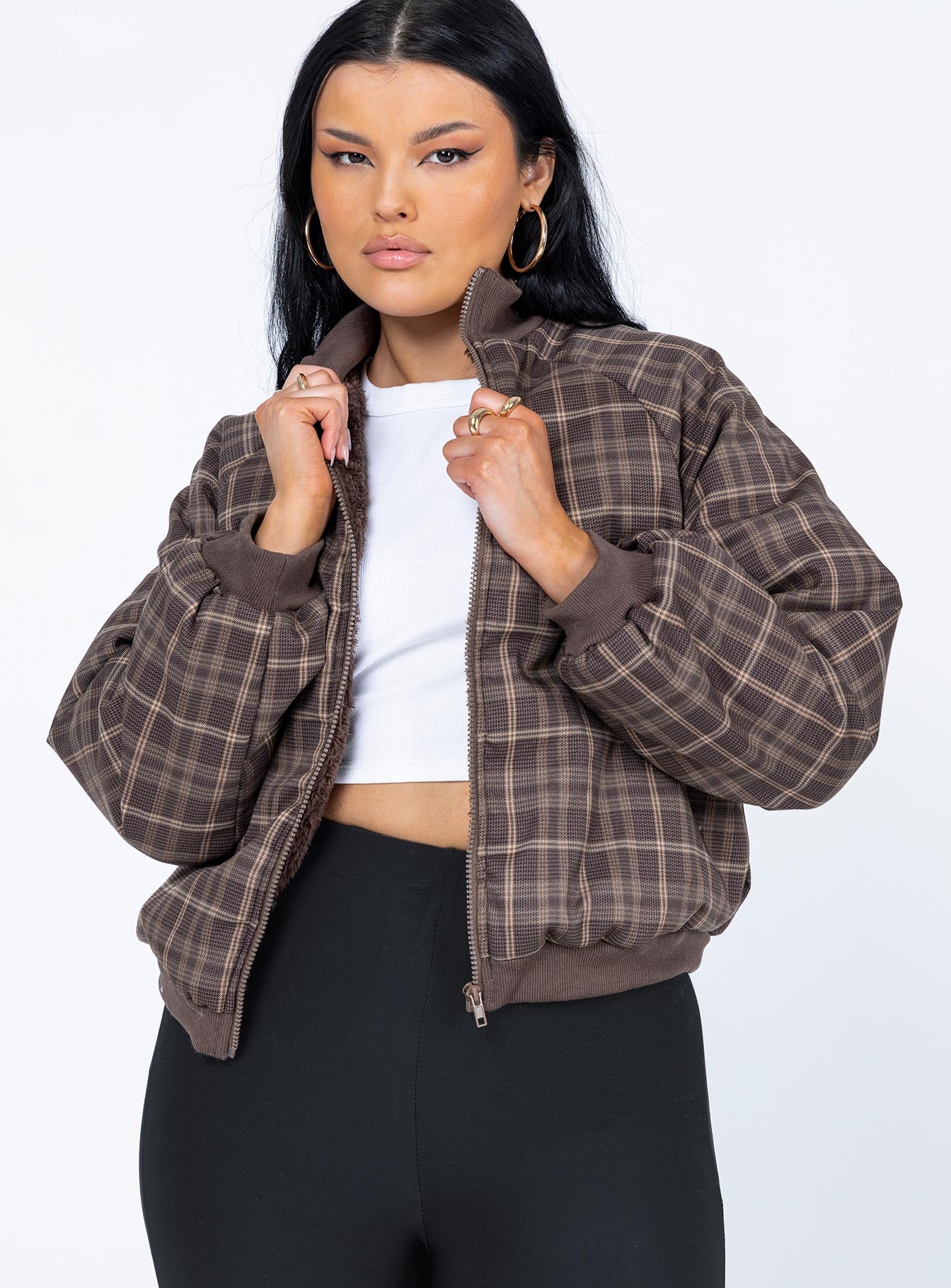 Soiree Jacket Brown - Image 2
