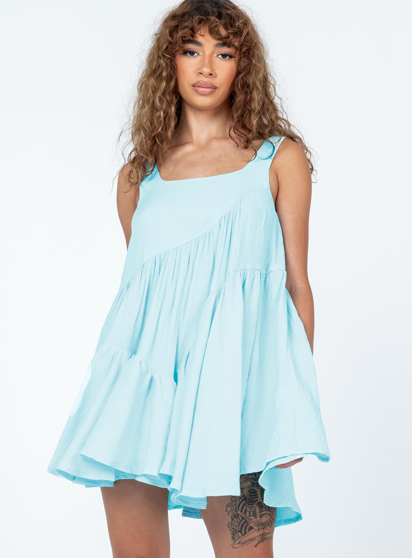 Louisa Mini Dress Blue