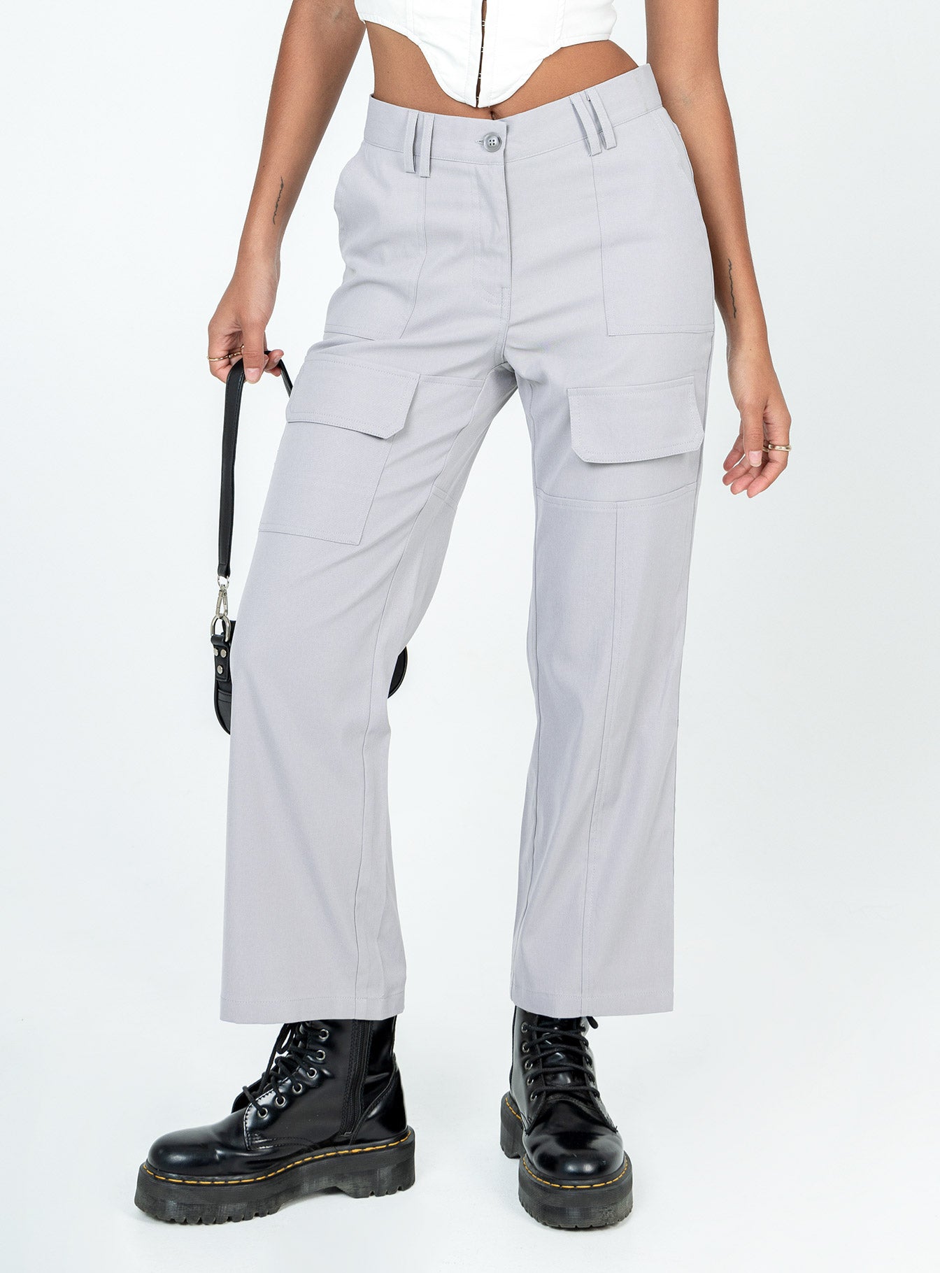 As You Were Cargo Pants Grey - Image 2