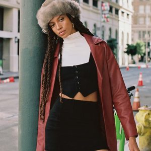 Faithe Mini Skirt Black