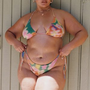 Teyana Bikini Bottoms Floral Multi Curve