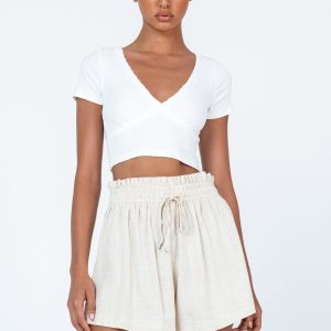 Sarah Shorts Beige