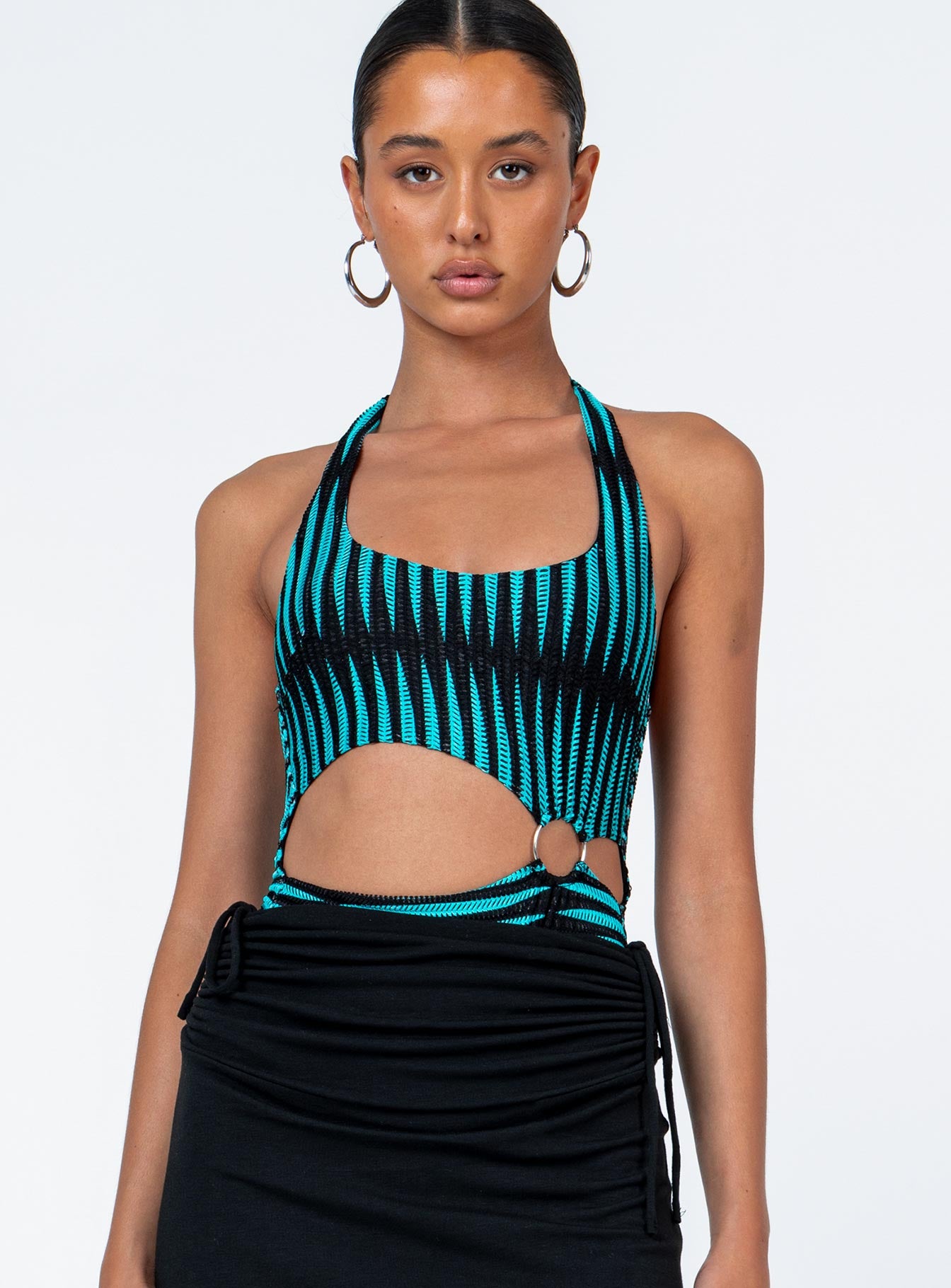 Denair Bodysuit Blue / Black - Image 2