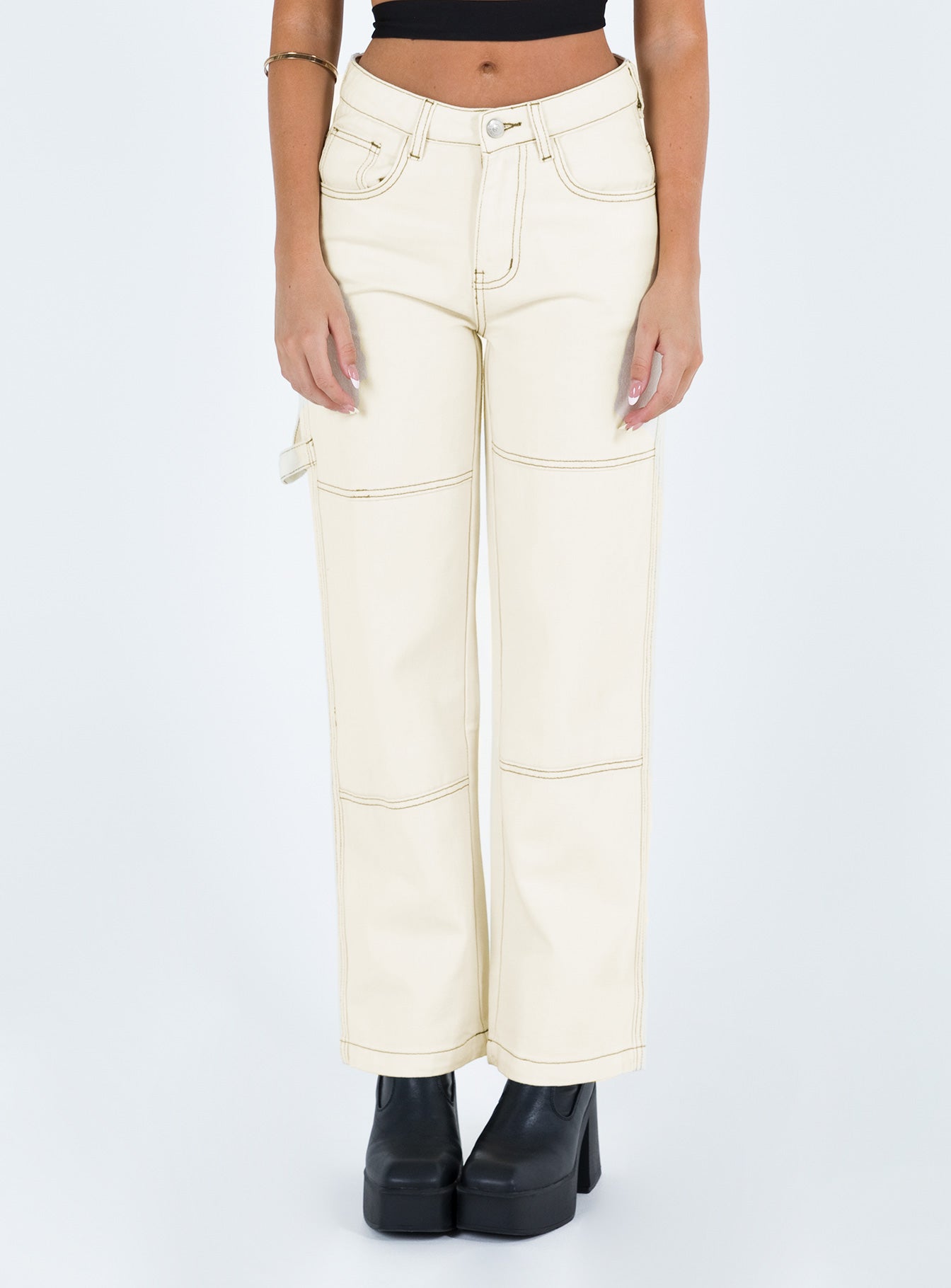 Copeland Jeans White Petite - Image 2
