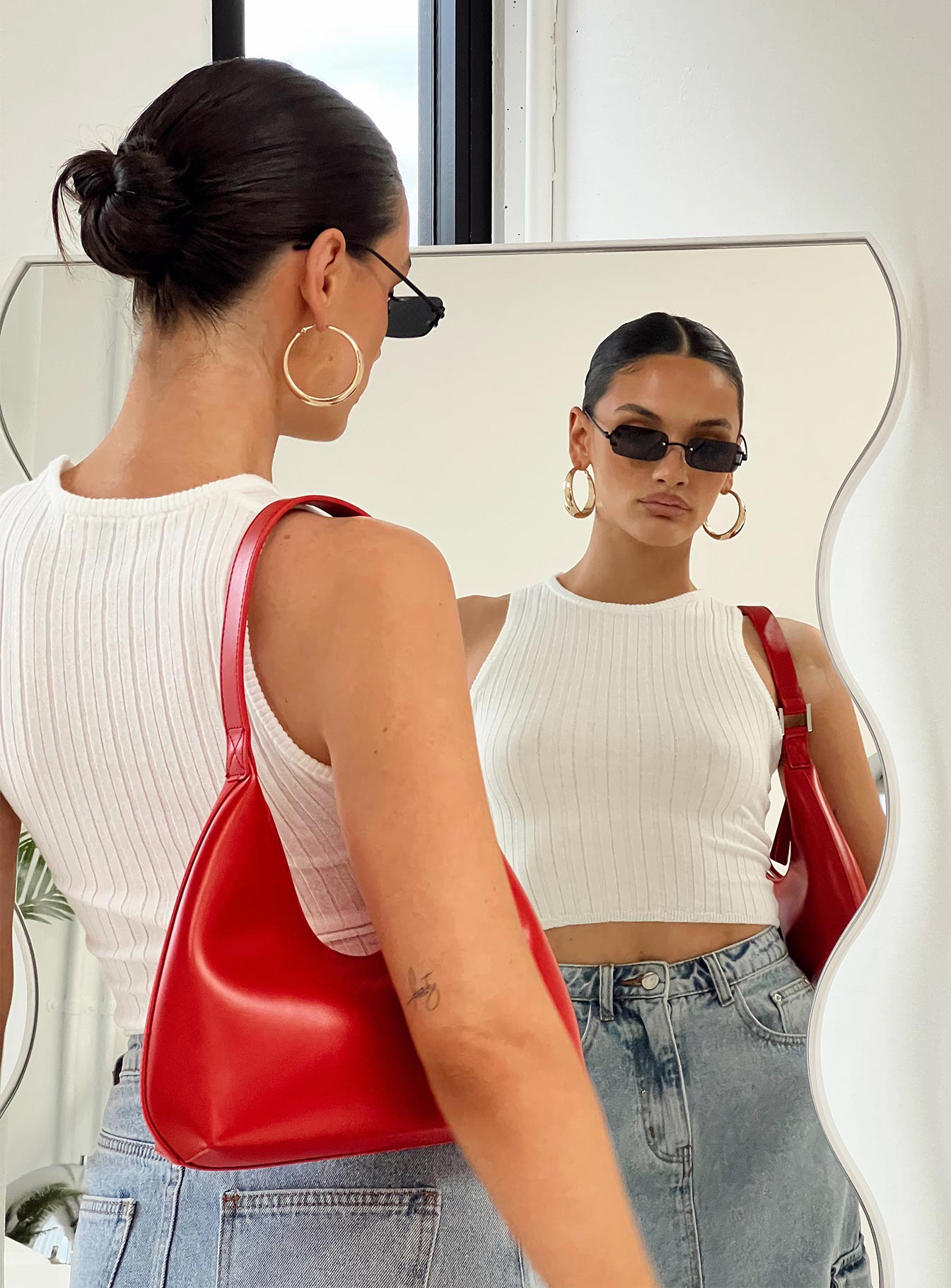 Cassa Tank Top Ivory - Image 5