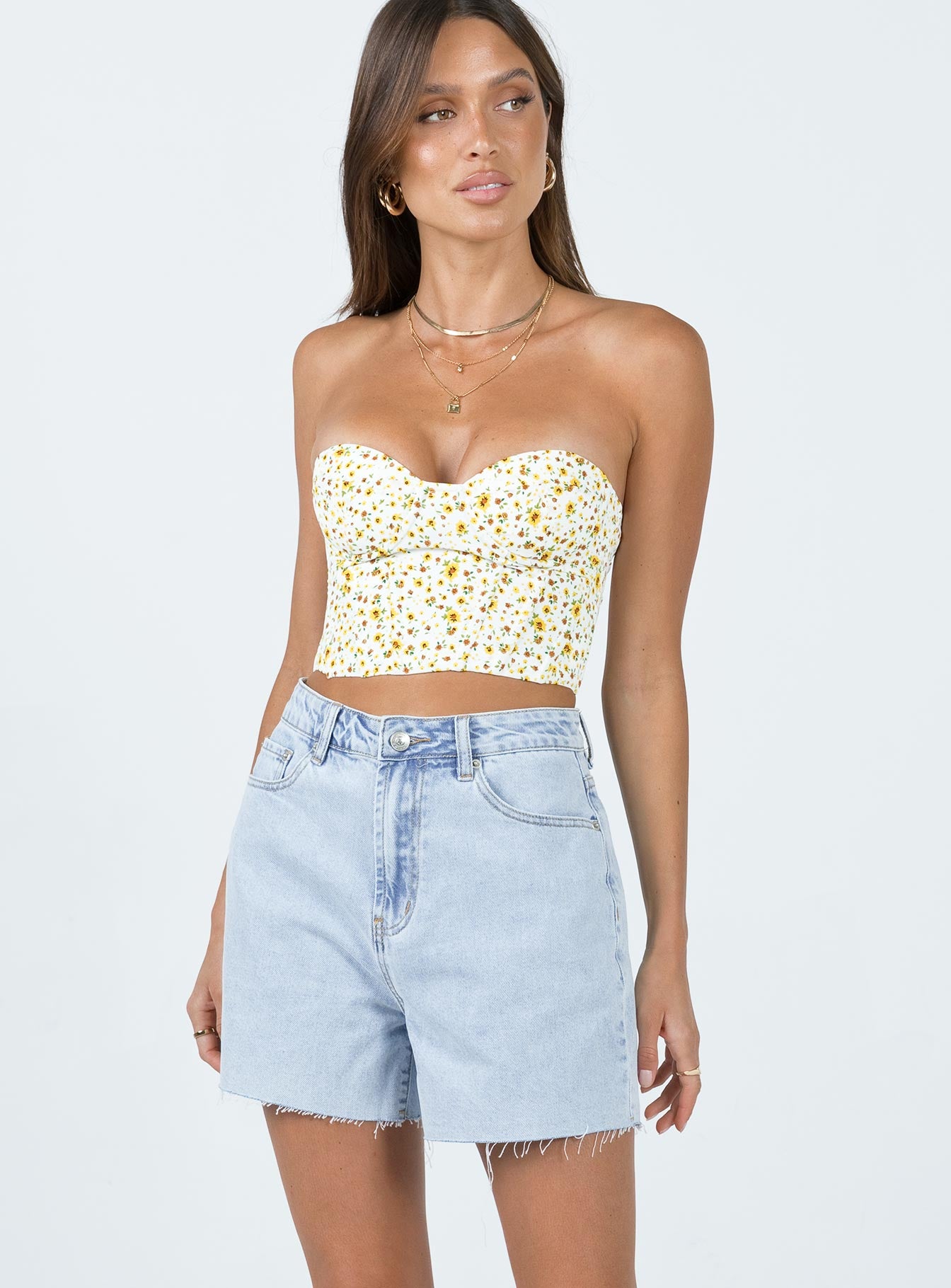 Reyes Denim Shorts Denim - Image 2