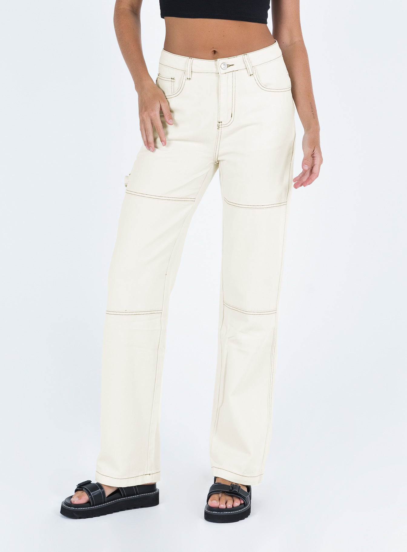 Copeland Jeans White Tall - Image 2