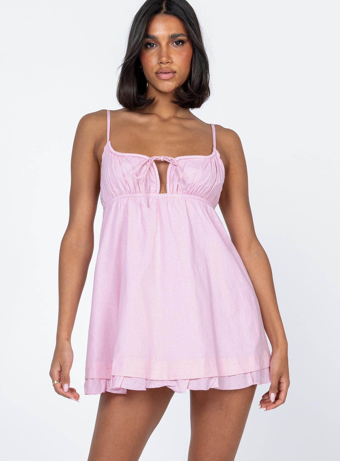 Empress of Love Mini Dress Pink - Image 2