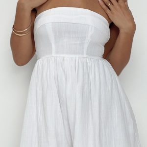 Kehlani Romper White