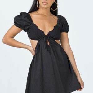 Elizer Mini Dress Black