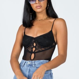 Ellora Bodysuit Black