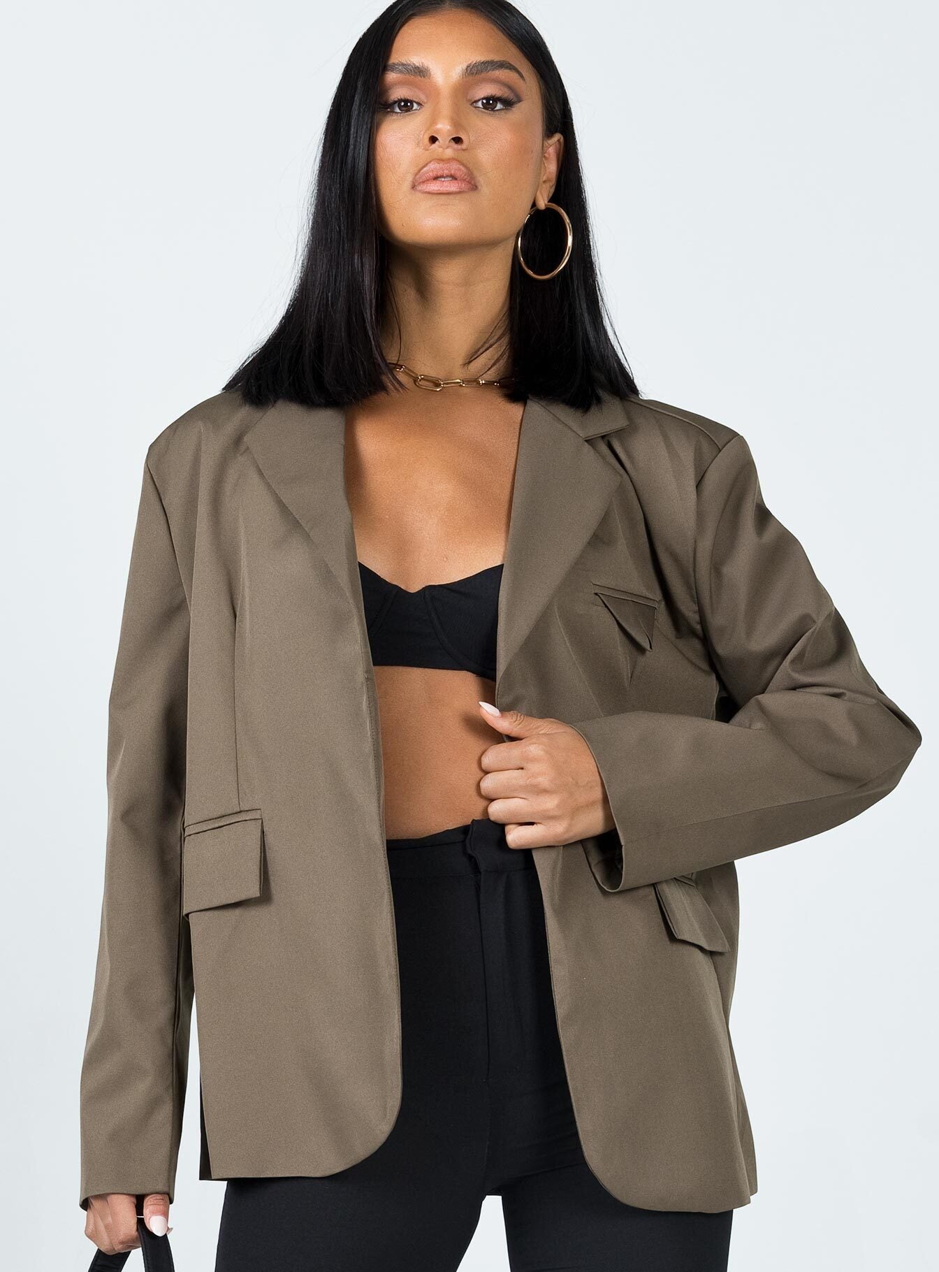Morgana Blazer Brown - Image 2