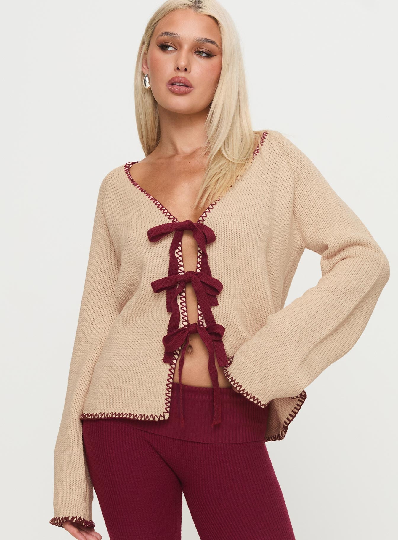 Kiss Goodbye Knit Cardigan Multi - Image 2