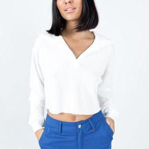 Frances Sweater White