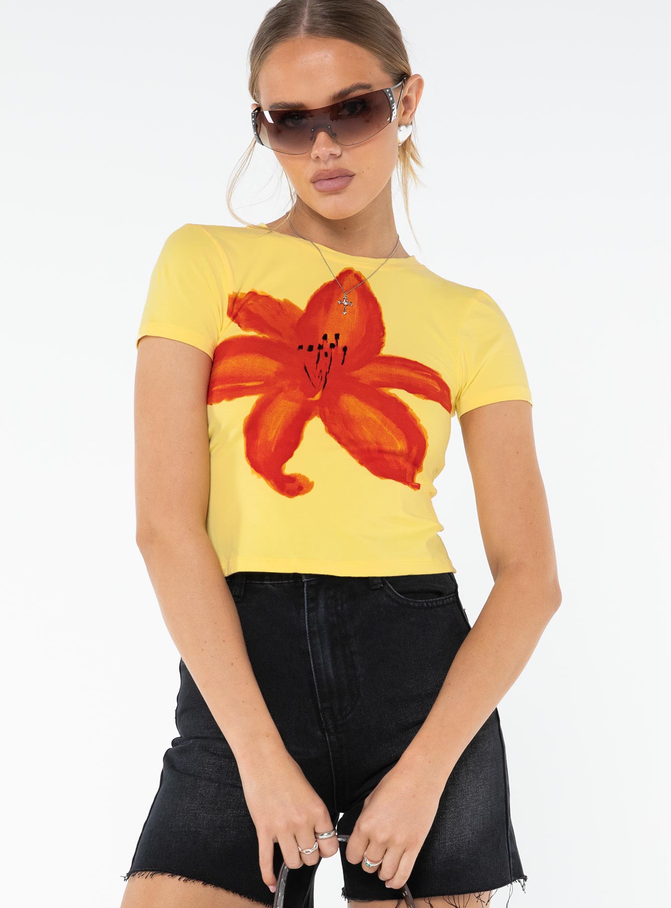 Surtie Top Summer Flower Lemonade - Image 2
