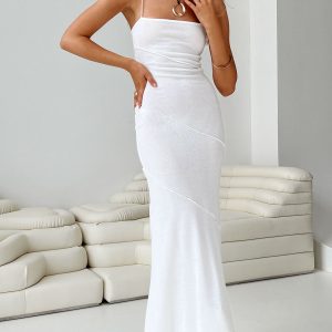 Andros Maxi Dress White