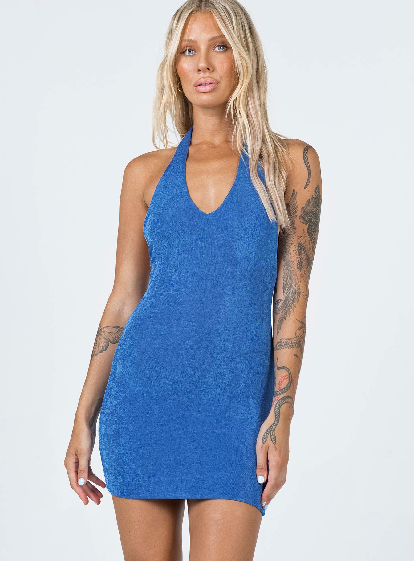 Riviera Mini Dress Blue