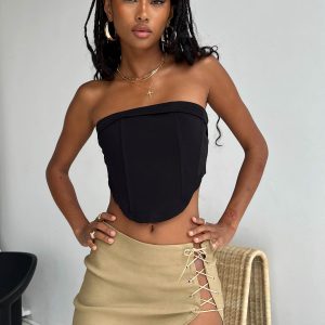 Motel Iram Skirt Tan