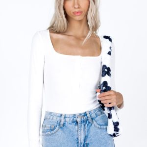 Edith Bodysuit White