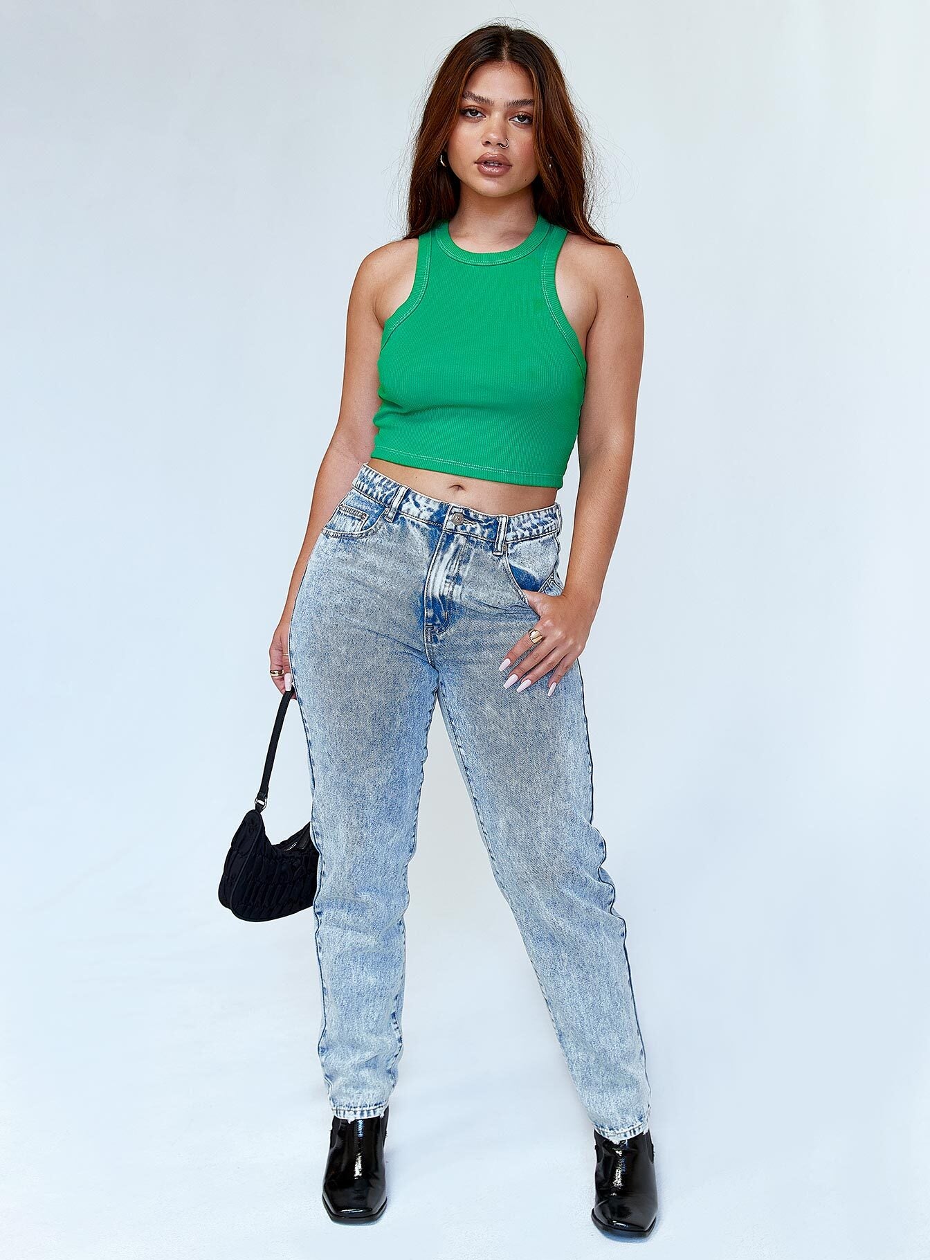 Zaiden Straight Leg Jeans Light Wash Denim - Image 2